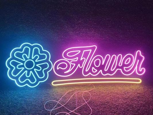 As luzes de tira do diodo emissor de luz de Smart da mudança da cor ajardinam lâmpadas Flex Neon Sign da atmosfera do Rgb da decoração
