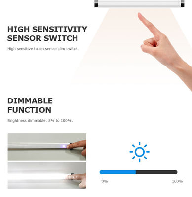 O sensor de movimento interno de 12 interiores do armário das luzes do diodo emissor de luz do volt conduziu a luz para a sala de visitas