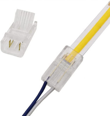 O PC ROHS conduziu a conexão acessória clara da extensão terminal do adaptador do diodo emissor de luz do conector de cabo