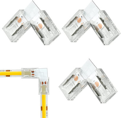 O PC ROHS conduziu a conexão acessória clara da extensão terminal do adaptador do diodo emissor de luz do conector de cabo