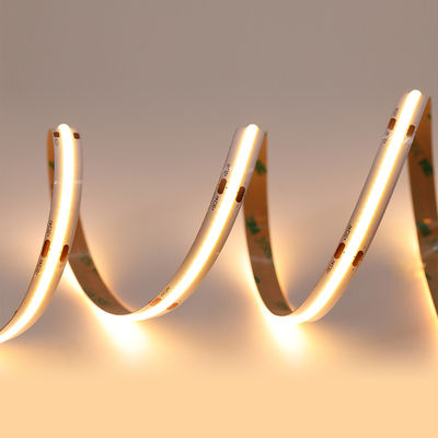 ESPIGA alta 8mm 384leds 3000k 4000k 6000k da tira DC12V do diodo emissor de luz da ESPIGA CRI90 Dotless