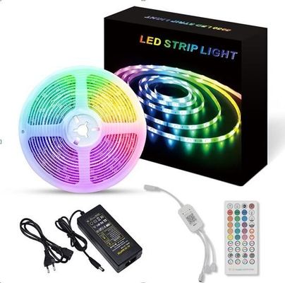 A casa da música Ip65 APP conduziu a tira clara Luces Rgb impermeável flexível 5050 jogos