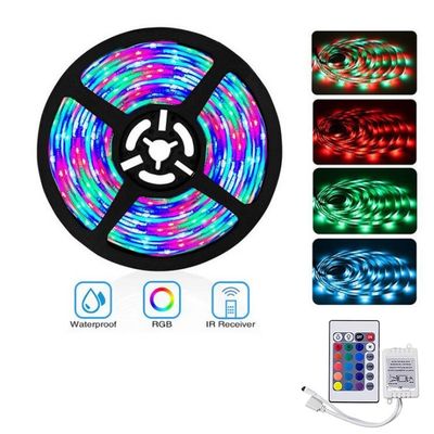 A sincronização esperta Rgb flexível da música de CRESTIN 16.4ft RGB conduziu luzes de tira WiFi APP