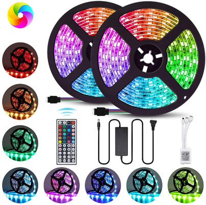 A sincronização esperta Rgb flexível da música de CRESTIN 16.4ft RGB conduziu luzes de tira WiFi APP
