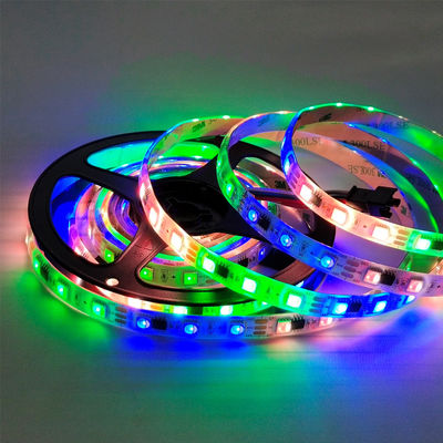 Luz de néon flexível conduzida reativa da sincronização 5050 da música de luzes da música controlada sadia esperta