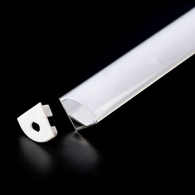 O perfil de alumínio 110lm V do diodo emissor de luz 1616 IP20 dá forma à luz de alumínio do armário do canal