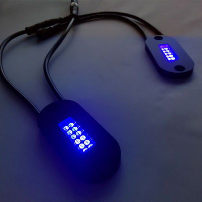Do caminhão decorativo do rastejamento UTV de Underglow da luz do diodo emissor de luz do carro luzes multicoloridos da rocha do diodo emissor de luz do RGB do Underbody