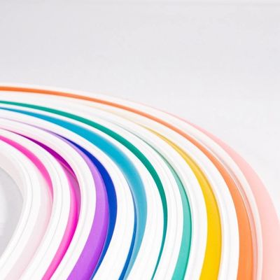 Sinais feitos sob encomenda claros de néon da luz do tubo do diodo emissor de luz do silicone flexível multicolorido 6mm 8mm 10mm 6500k