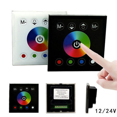 Controlo a distância 12V 24V de Led Controller With Rf do controlador da luz do diodo emissor de luz de Smart 44keys RGB
