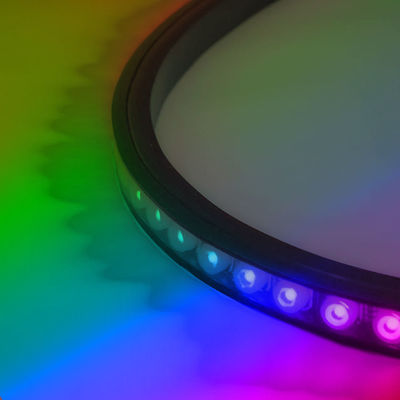 lâmpada linear exterior da iluminação do sinal do RGB da luz exterior da arruela da parede do diodo emissor de luz 12V