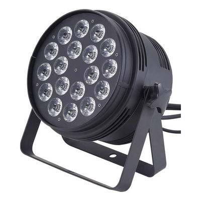 Arruela linear 18pcs 10W da parede da barra RGBWA do partido da luz da arruela da parede do diodo emissor de luz de 4IN1 18 X 15W