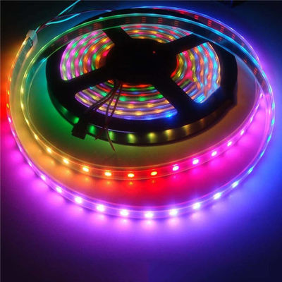 Individualmente a tira 5050 conduzida Rgb endereçável ilumina a fita de difusão leve 5m Ws2812B