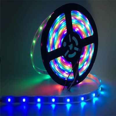 Individualmente a tira 5050 conduzida Rgb endereçável ilumina a fita de difusão leve 5m Ws2812B