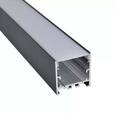 a iluminação linear do diodo emissor de luz 6500K descasca do canal de alumínio do perfil de U o dispositivo elétrico claro conduzido linear