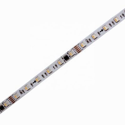 Iluminação conduzida Digitas decorativa da mágica RGBW 60LEDs/M Outdoor Dmx Led do controlador 24V de Dmx da tira
