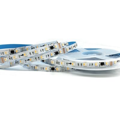 Iluminação conduzida Digitas decorativa da mágica RGBW 60LEDs/M Outdoor Dmx Led do controlador 24V de Dmx da tira