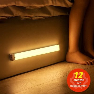 Vara na luz de armário sem fio do sensor de movimento do vestuário dos interiores do armário das luzes do diodo emissor de luz