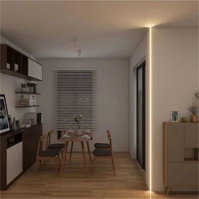 O diodo emissor de luz da barra de KTV ilumina interiores do armário alinha o canto conduzido linear 200cm da parede de alumínio do perfil 300cm