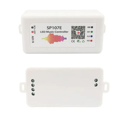 O APP Bluetooth Rgb conduziu a tira WS2812B WS2811 SP107E de For Pixel Light do controlador da música