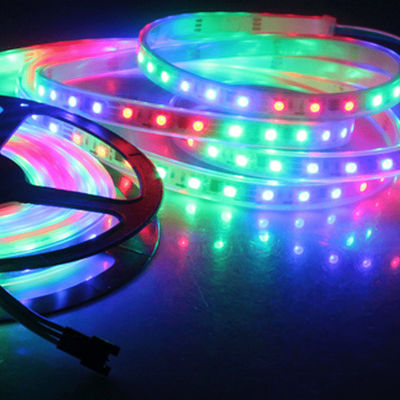 Da luz esperta do humor do diodo emissor de luz de Ws2815 Digitas os sinais de dados individuais Smd de Daul 12v Rgb conduziram 60 144 diodos emissores de luz