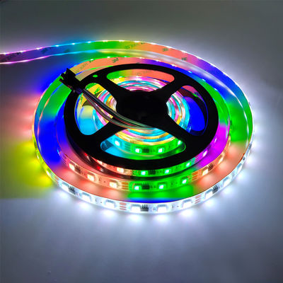 Cor ideal conduzida flexível RGBW IP65 FPC da tira da corda de Smd 5050 Rgb para iluminar a decoração