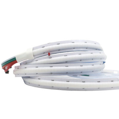 Tira da luz do humor do diodo emissor de luz de Smart da espiga do RGB nenhum Dots Full Color Light Strip 630LEDs/M