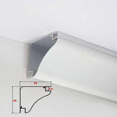 Luz de alumínio personalizada do perfil do diodo emissor de luz para a montagem de superfície