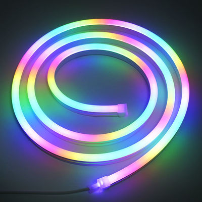 Luzes de tira impermeáveis variáveis do diodo emissor de luz de Smart do sinal IP67 para o néon flexível exterior