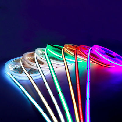 diodo emissor de luz impermeável do Rgb 768Leds/M 24V Ip65 da tira do diodo emissor de luz de 10mm 756LEDs/M Rgb Cob flexível