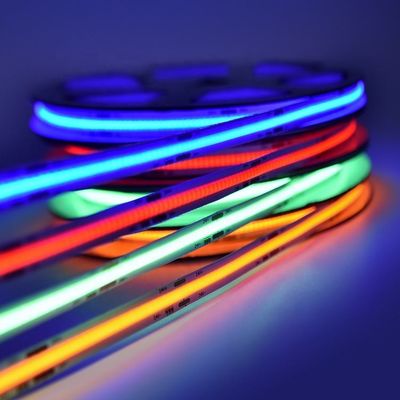 silicone flexível da espiga da tira do diodo emissor de luz de 24v 12v 5v Rgbcw Rgb Rgbw Smart endereçável