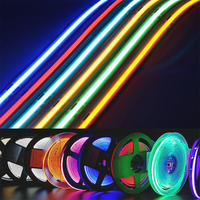 silicone flexível da espiga da tira do diodo emissor de luz de 24v 12v 5v Rgbcw Rgb Rgbw Smart endereçável