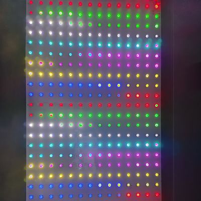 Luminoso endereçável conduzido ideal do RGB 5050SMD individualmente Digitas da folha de cor completa