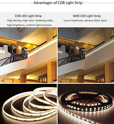 Luz 2023 flexível Dotless da fita da tira 480leds 2700K 3000K 4000K 6000K do diodo emissor de luz da ESPIGA