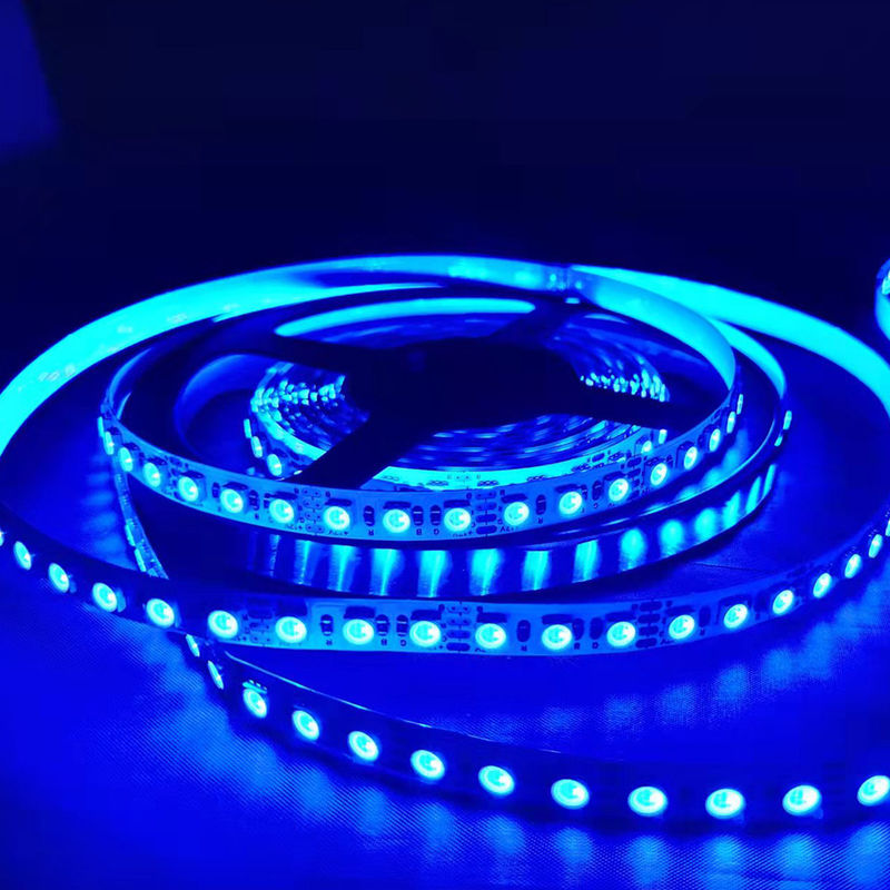 tira flexível Smart do diodo emissor de luz de 5M SMD4040 14.4W/M com fio revestido branco DC24V