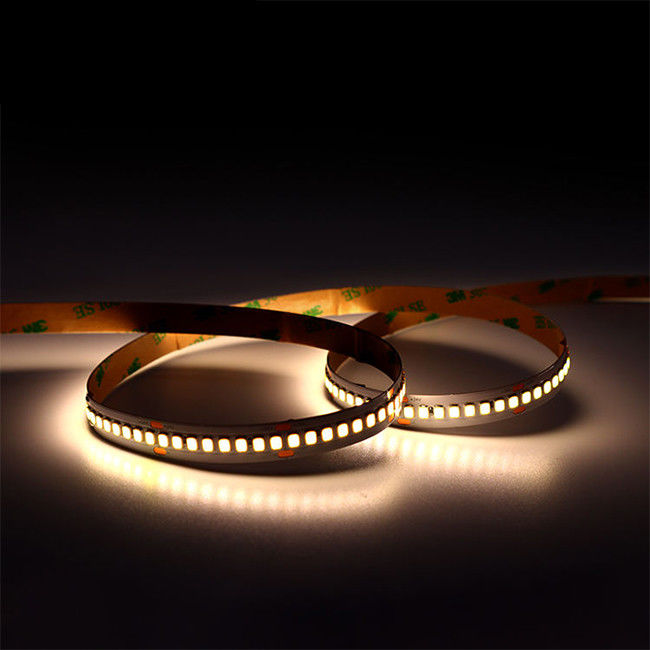 Luz de tira flexível super 200lm/W do diodo emissor de luz do brilho 2835 alto 24V CRI80 IP20 240 LED/M