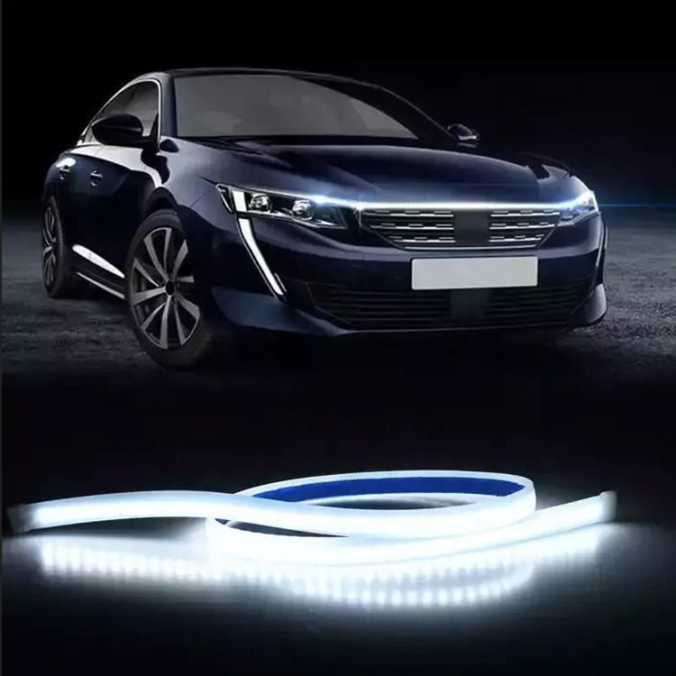 dia principal da lâmpada da tira das luzes do carro de 1.5m luz de corrida alterada 1.8m da cabeça do carro do auto conduzida