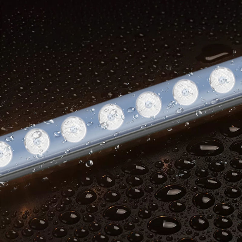 lâmpada linear exterior da iluminação do sinal do RGB da luz exterior da arruela da parede do diodo emissor de luz 12V
