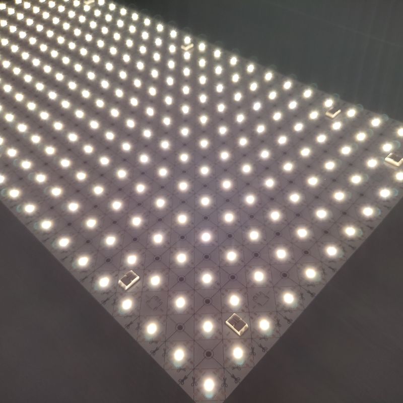 Folhas claras conduzidas flexíveis Cuttable da tira 24V 288LED do diodo emissor de luz 3100Lm 2835 para o luminoso