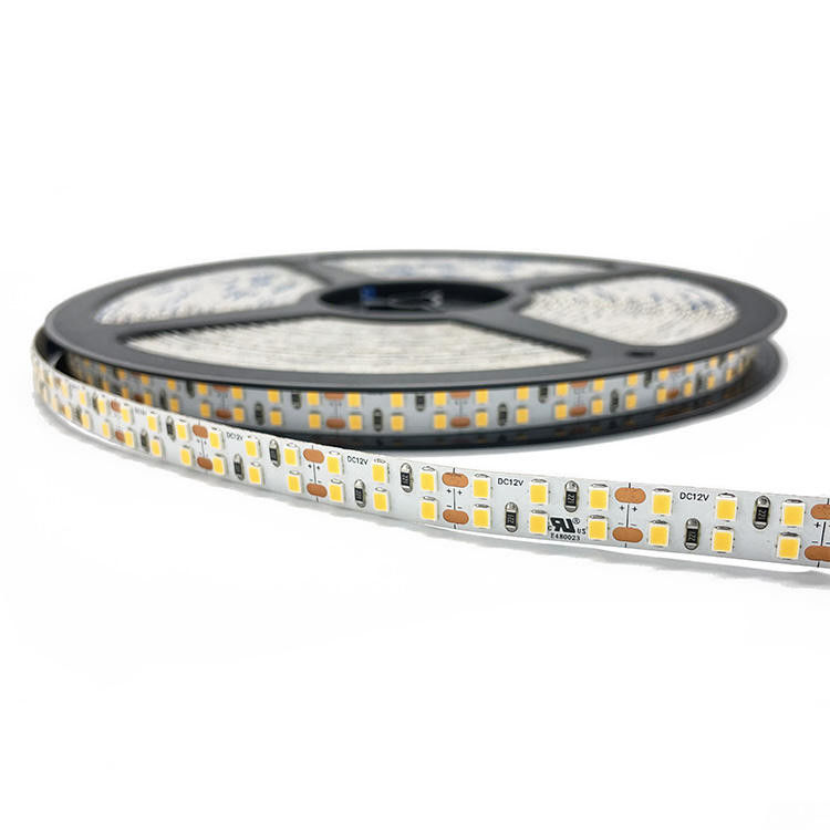 a iluminação linear do diodo emissor de luz de 240leds/M descasca a barra clara da fileira dobro da largura 2835 de 10mm interna