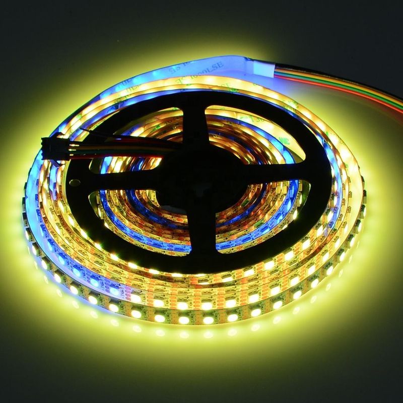 Ws2815 Digitas Rgb conduziu a tira que os dados endereçáveis individuais de Daul sinalizam 60 pixéis do diodo emissor de luz 144
