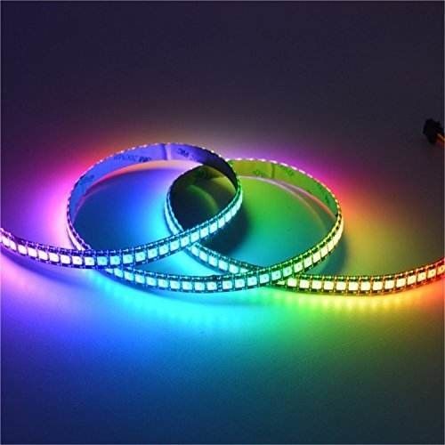 60 o pixel Rgb endereçável de 144Leds/M Magic 5V 12V conduziu a luz de tira conduzida Fi esperta dos Wi 10m da tira 5m